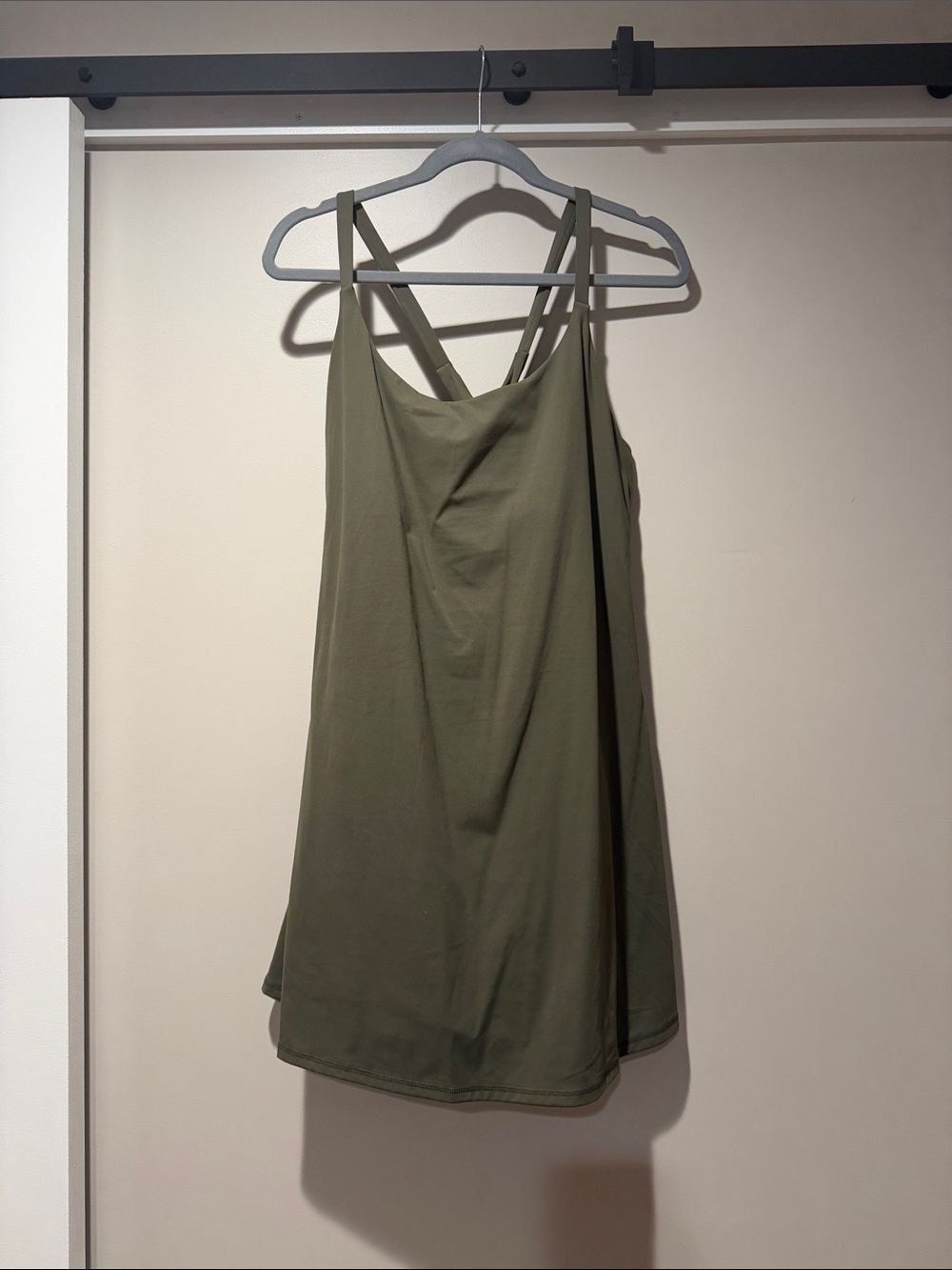 Halara Women’s Olive Green Active Dress w Shorts
